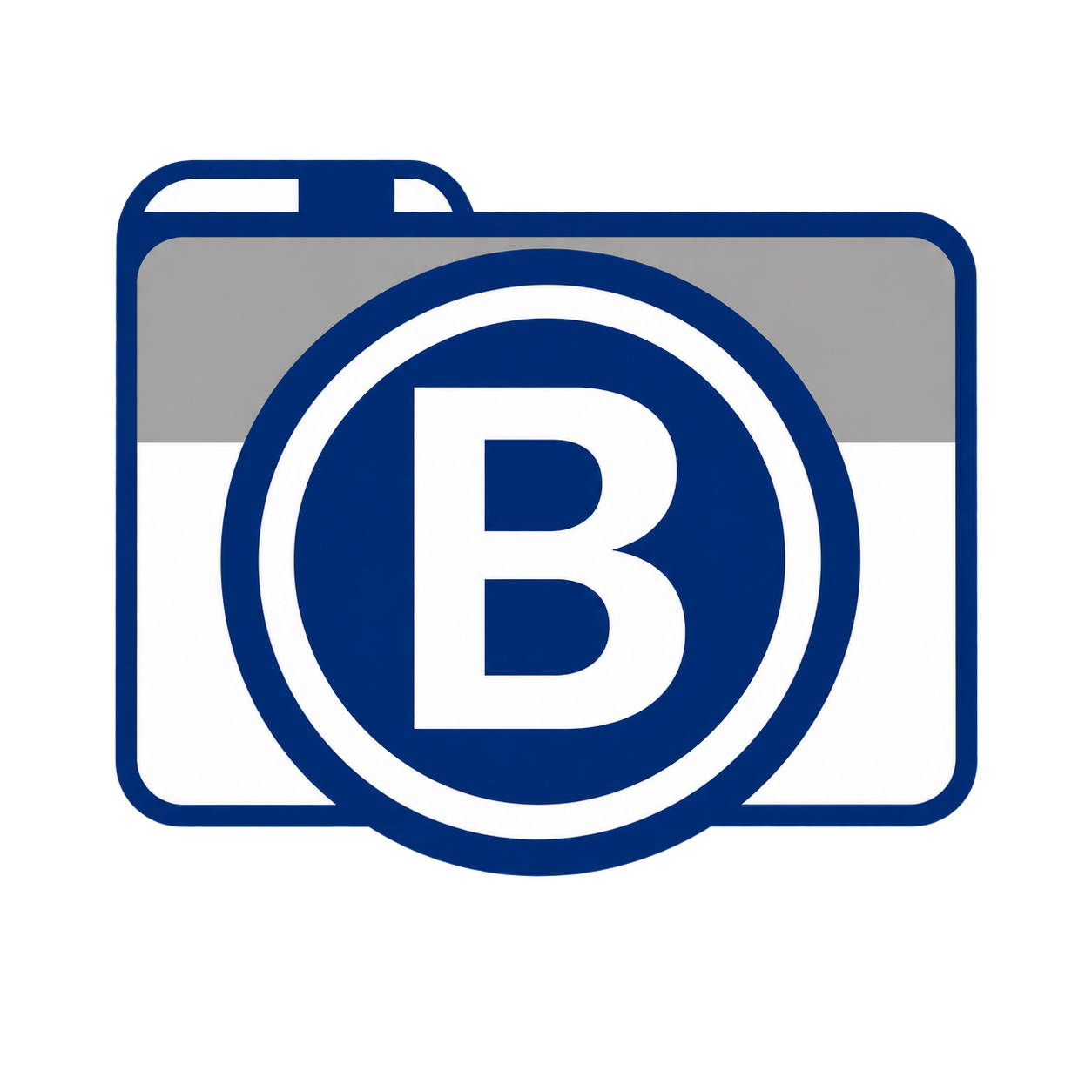 Better Faster Photo camera logo