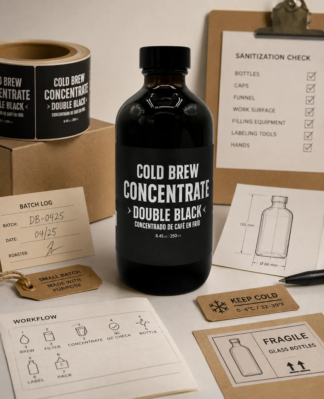 Nomad Cold Brew cans and bottles on retail shelves
