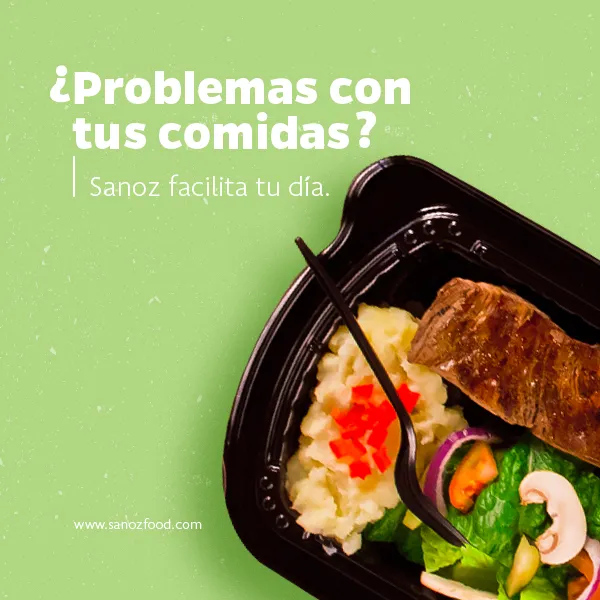 Sanoz Food branding: logo, labels, menus, and social media assets