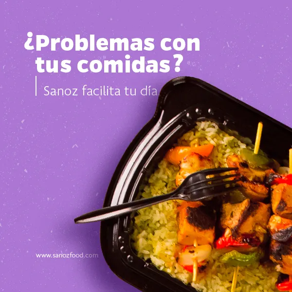 Sanoz Food branding: logo, labels, menus, and social media assets