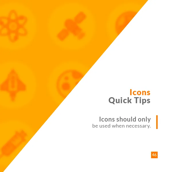 UX Quick Tips post: use icons only when they're necessary