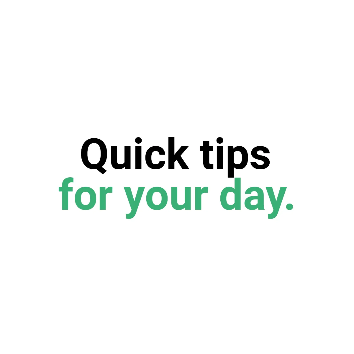 Product Design for All: Quick tips for your day, closing slide of the standardization post