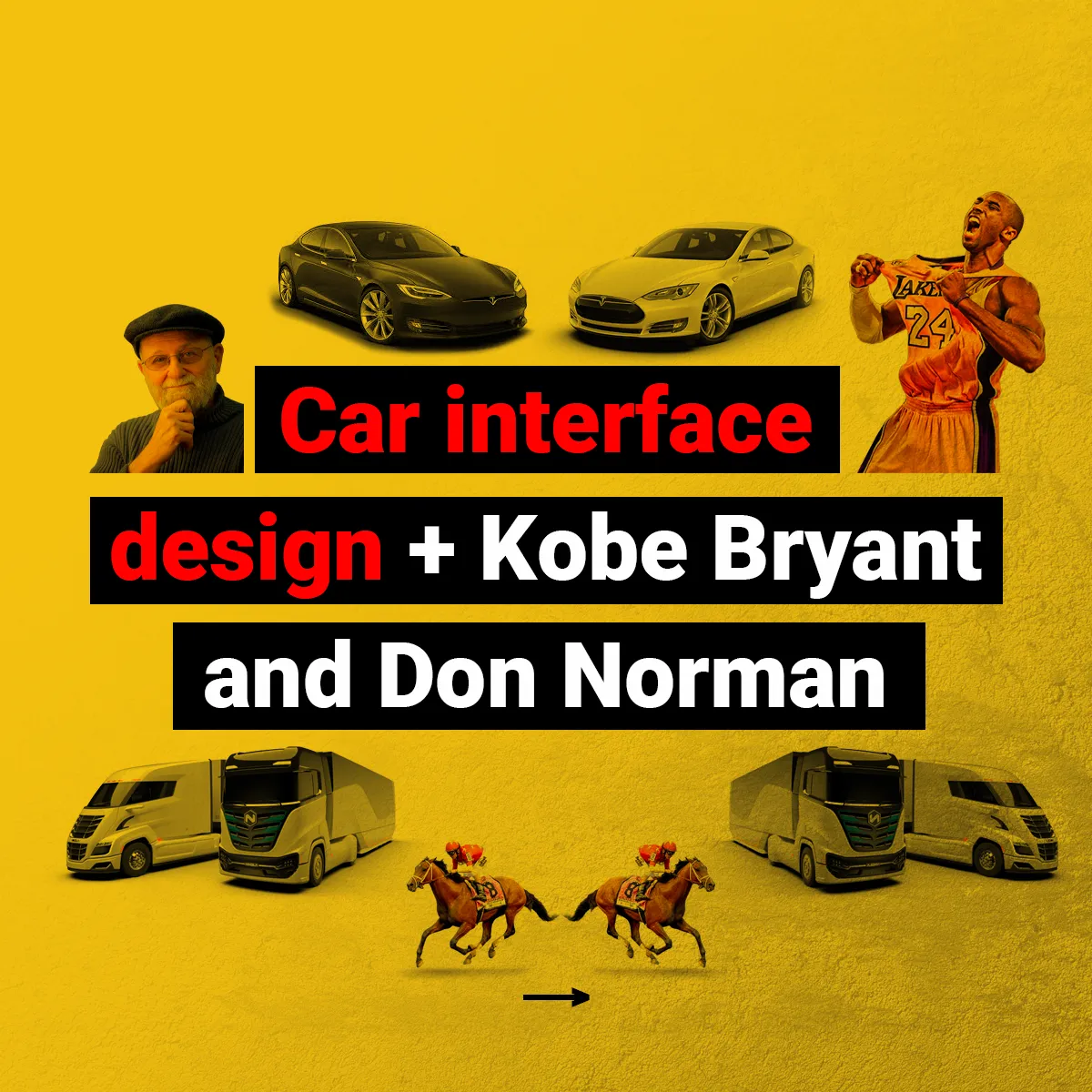 UX Quick Tips Automotive Edition: car interface design lessons from Kobe Bryant and Don Norman