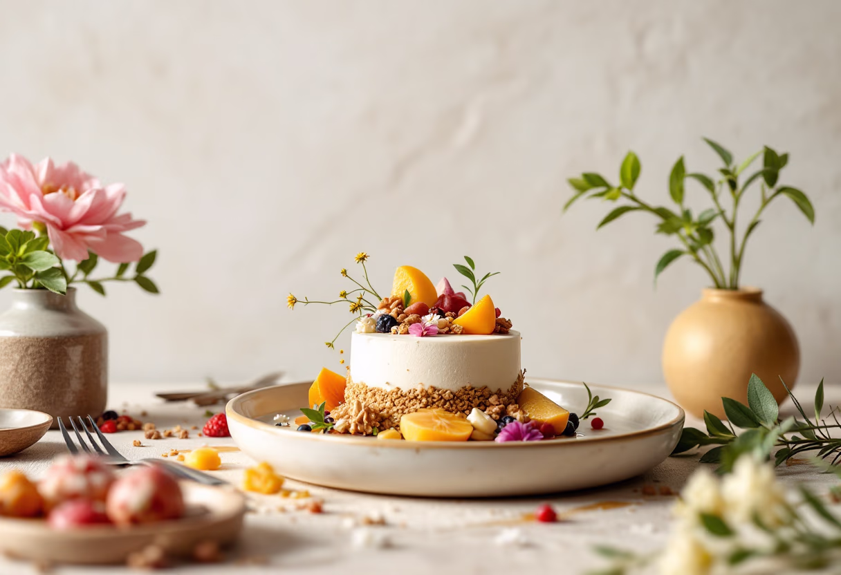 image of unique dish preparation (for a fine dining restaurant)