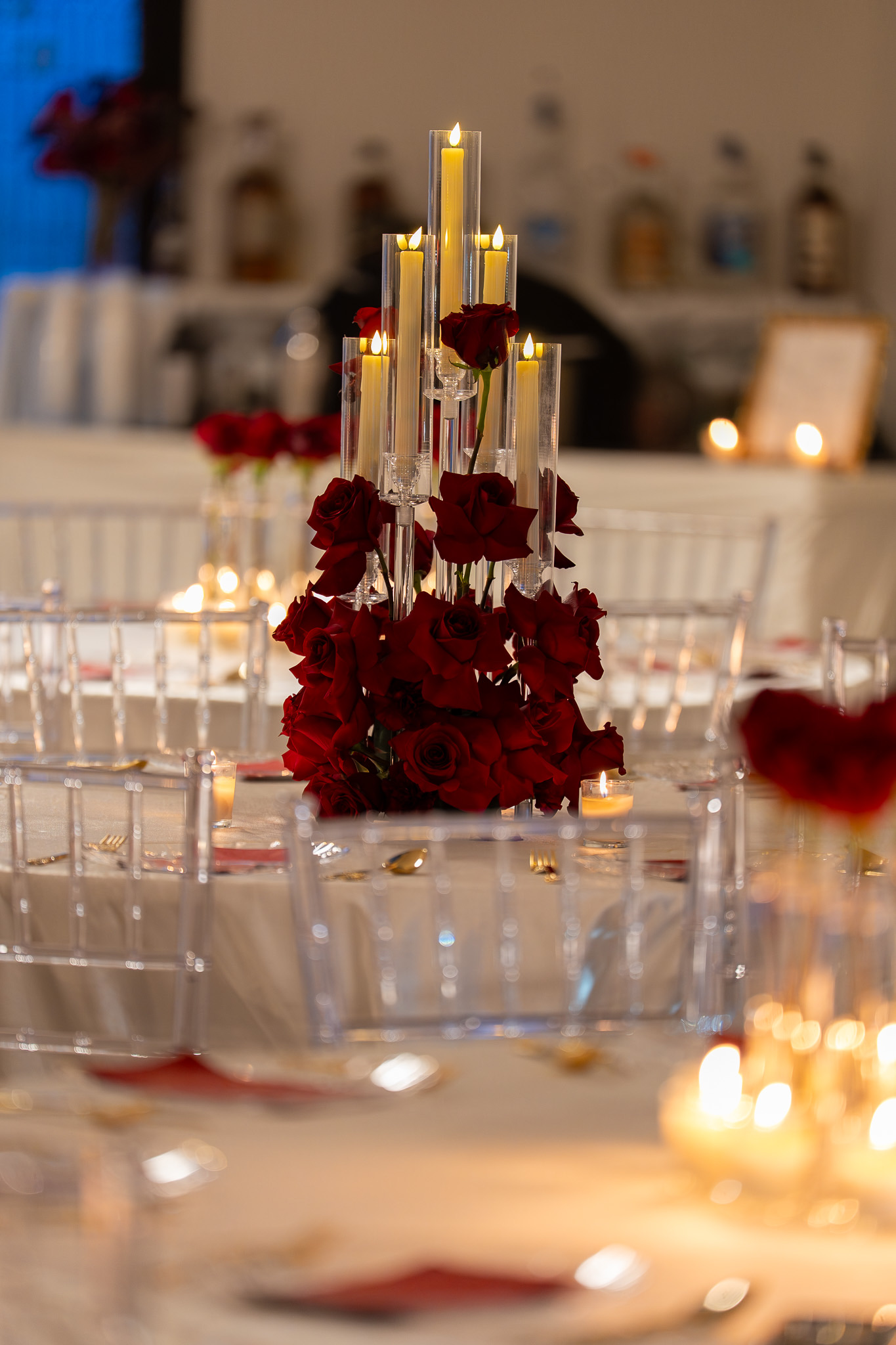 image of a beautifully set event for an event planning service