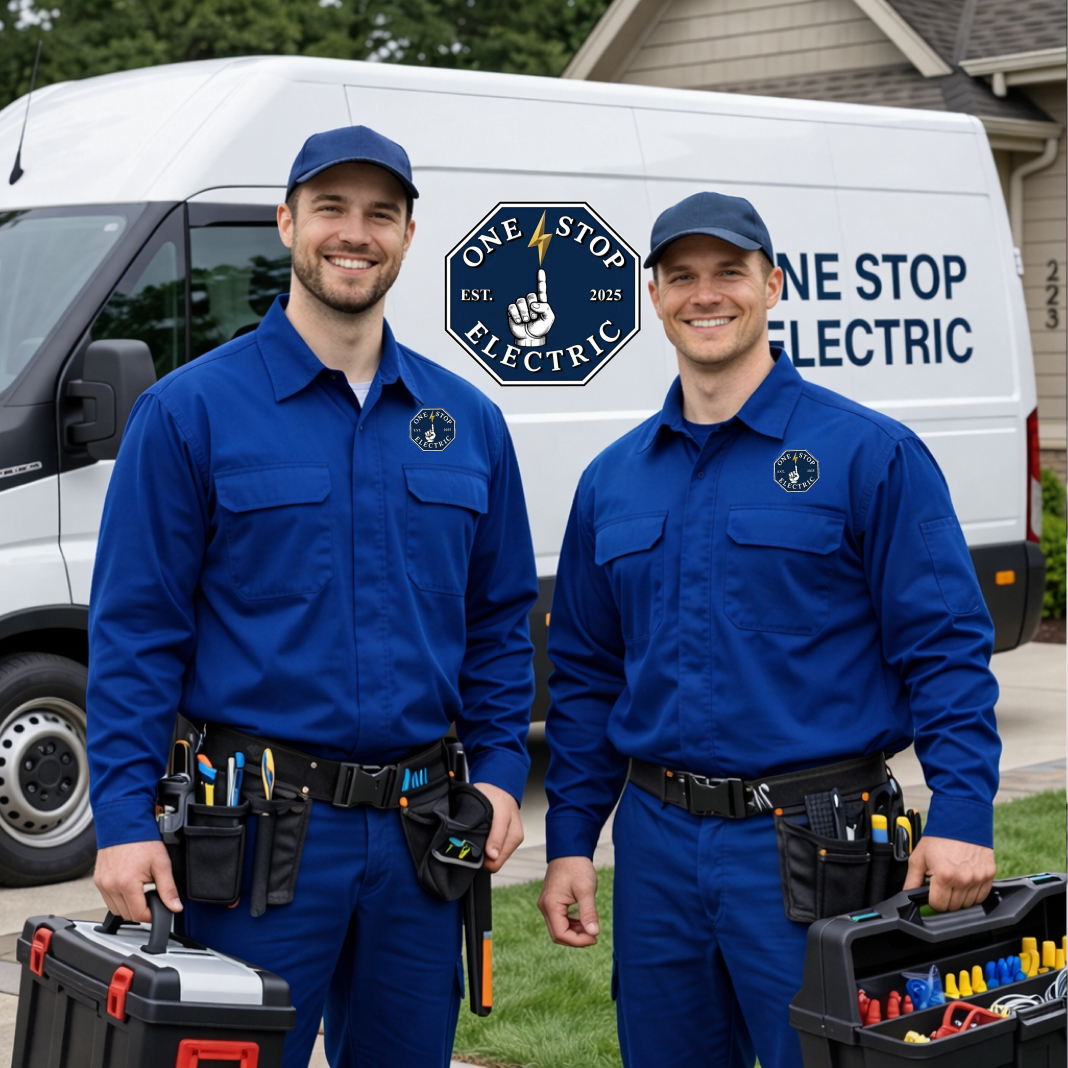 profile shots of one stop electric staff