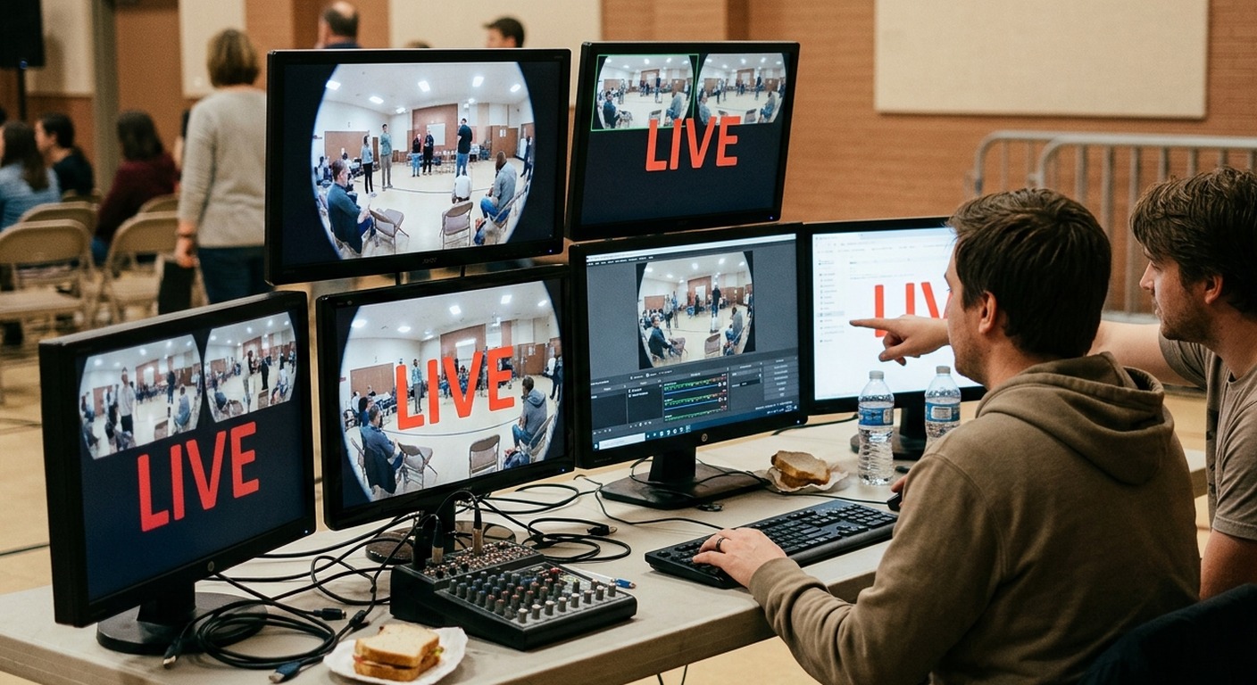 Streaming live dell'evento