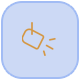 Gold Production Light Icon in a light blue square with rounded corners.