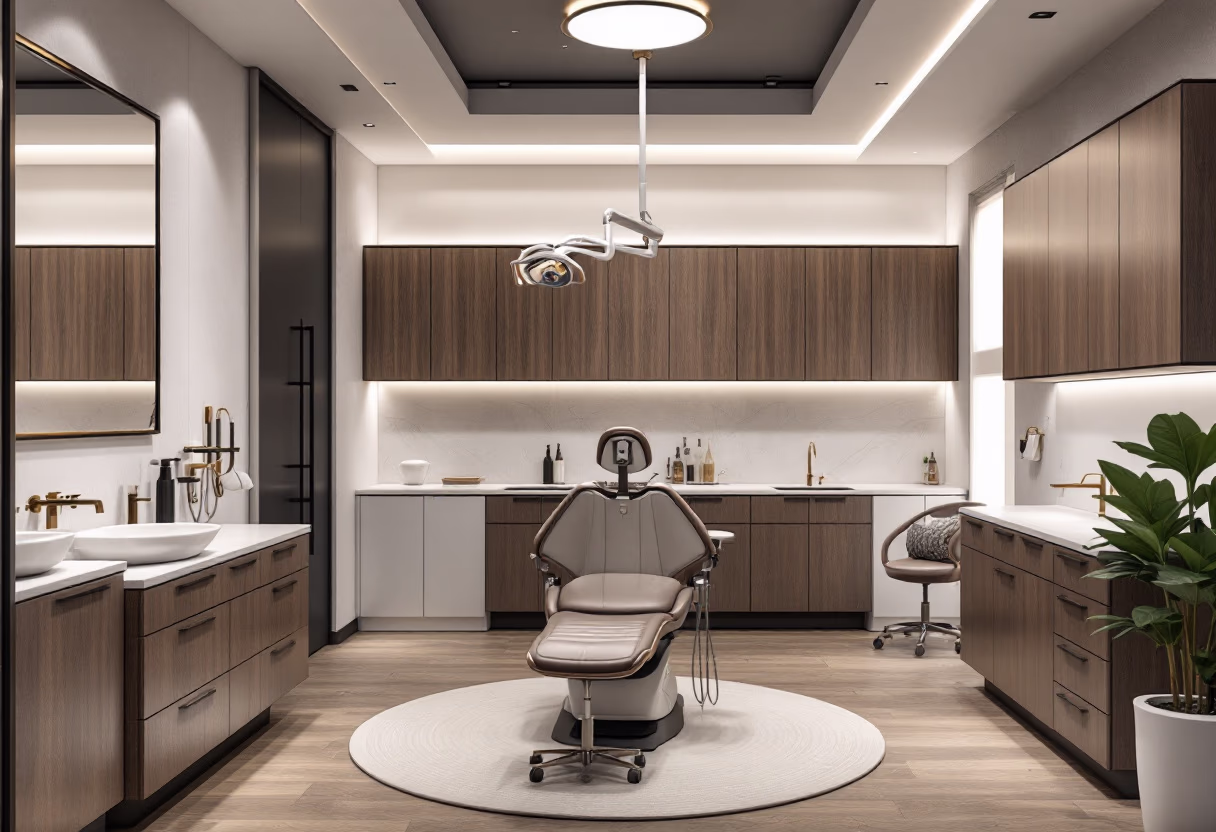 image of clean dental office environment