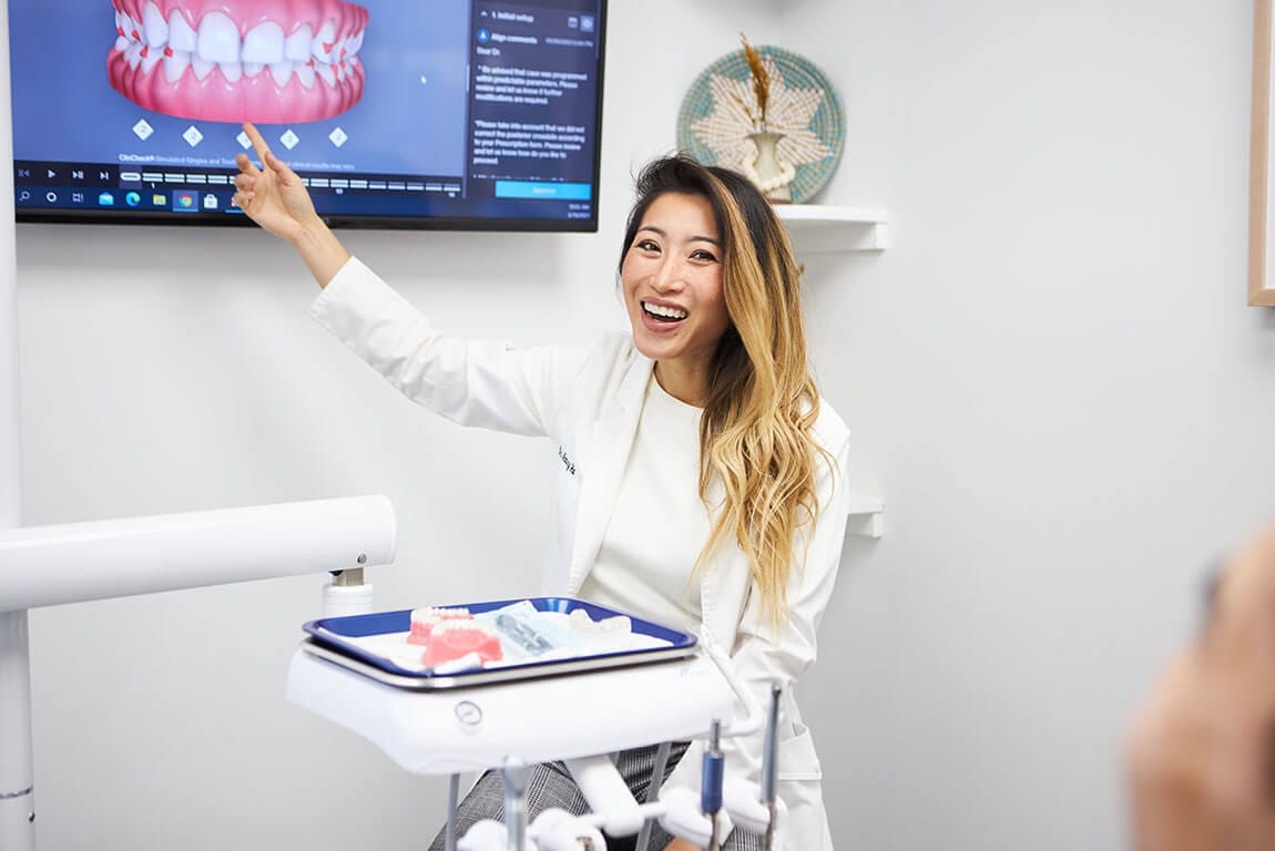 image of patient consultation (for a dental office)