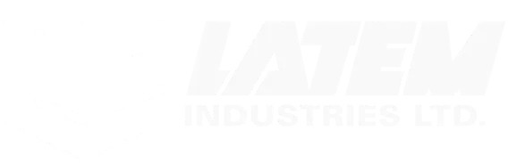 LATEM Industries Ltd. logo with a stylized box icon.
