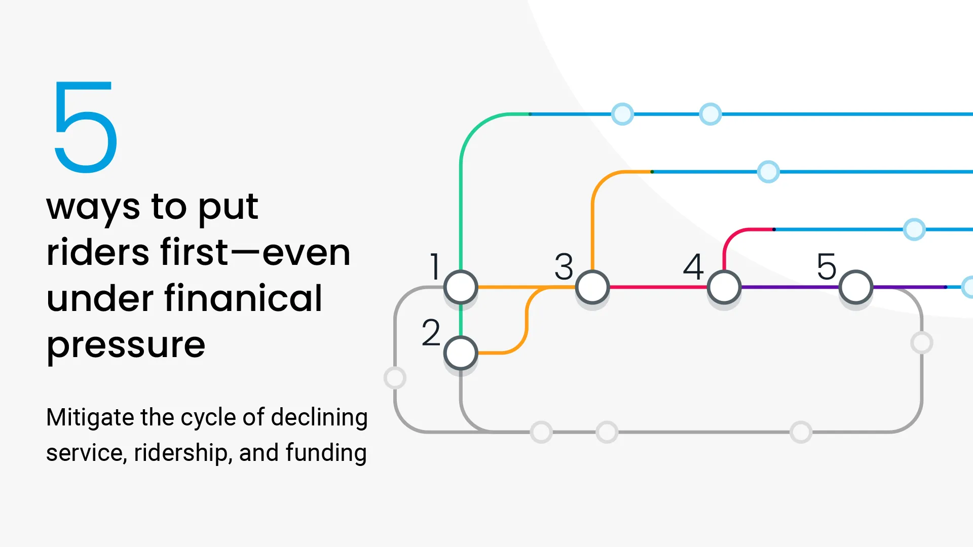 Colorful transit lines successfully branching out away from cycle of declining service, ridership, and funding