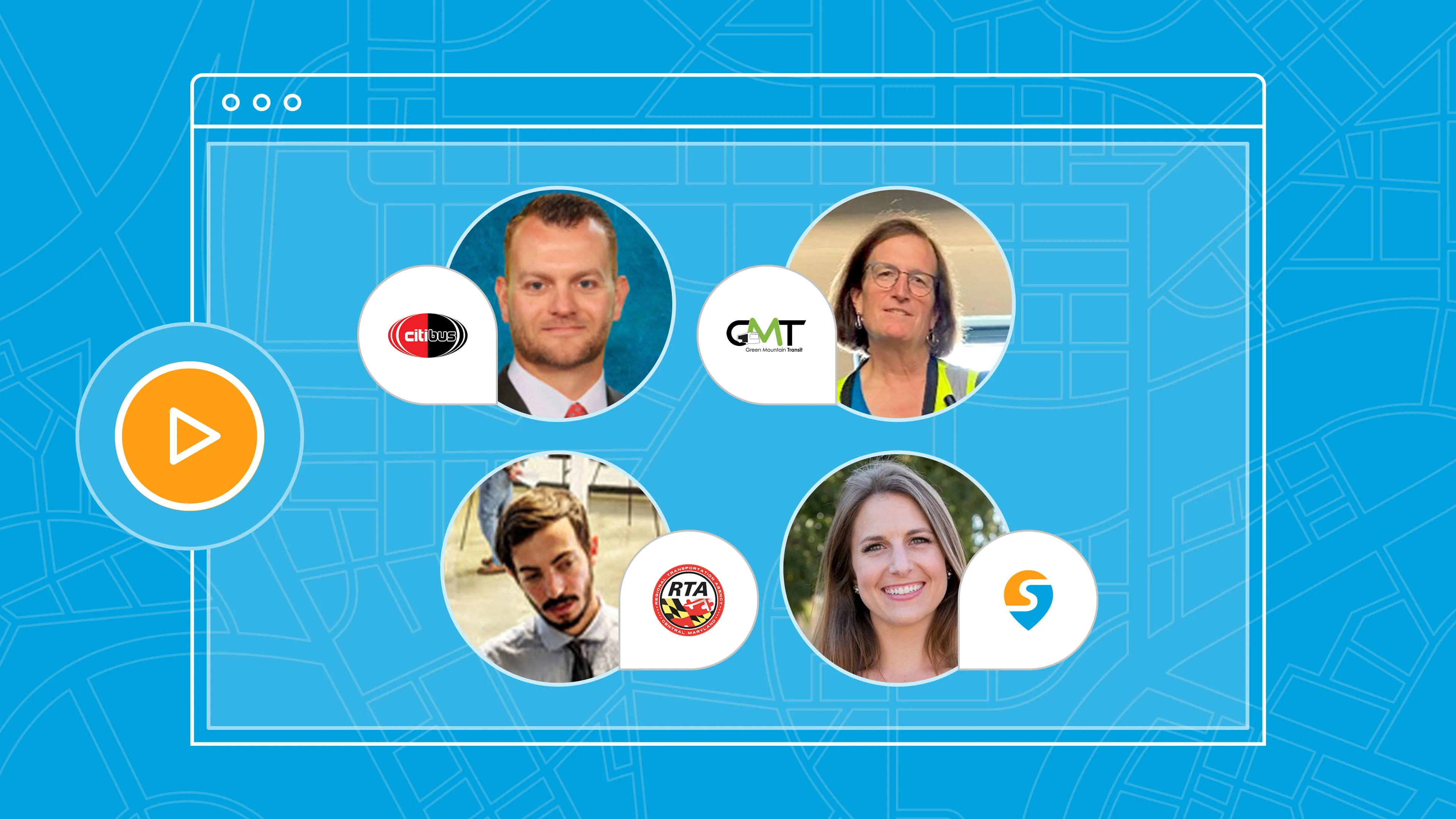 Speaker photos for Swiftly’s Connected Transit Platform webinar