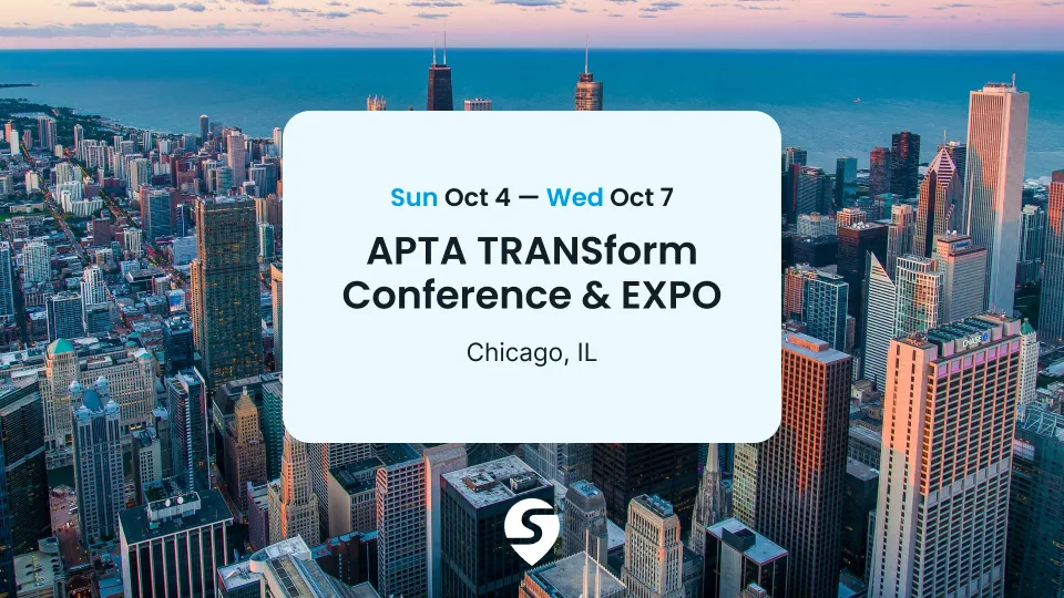 Photo of the Swiftly team with details about APTA TRANSform