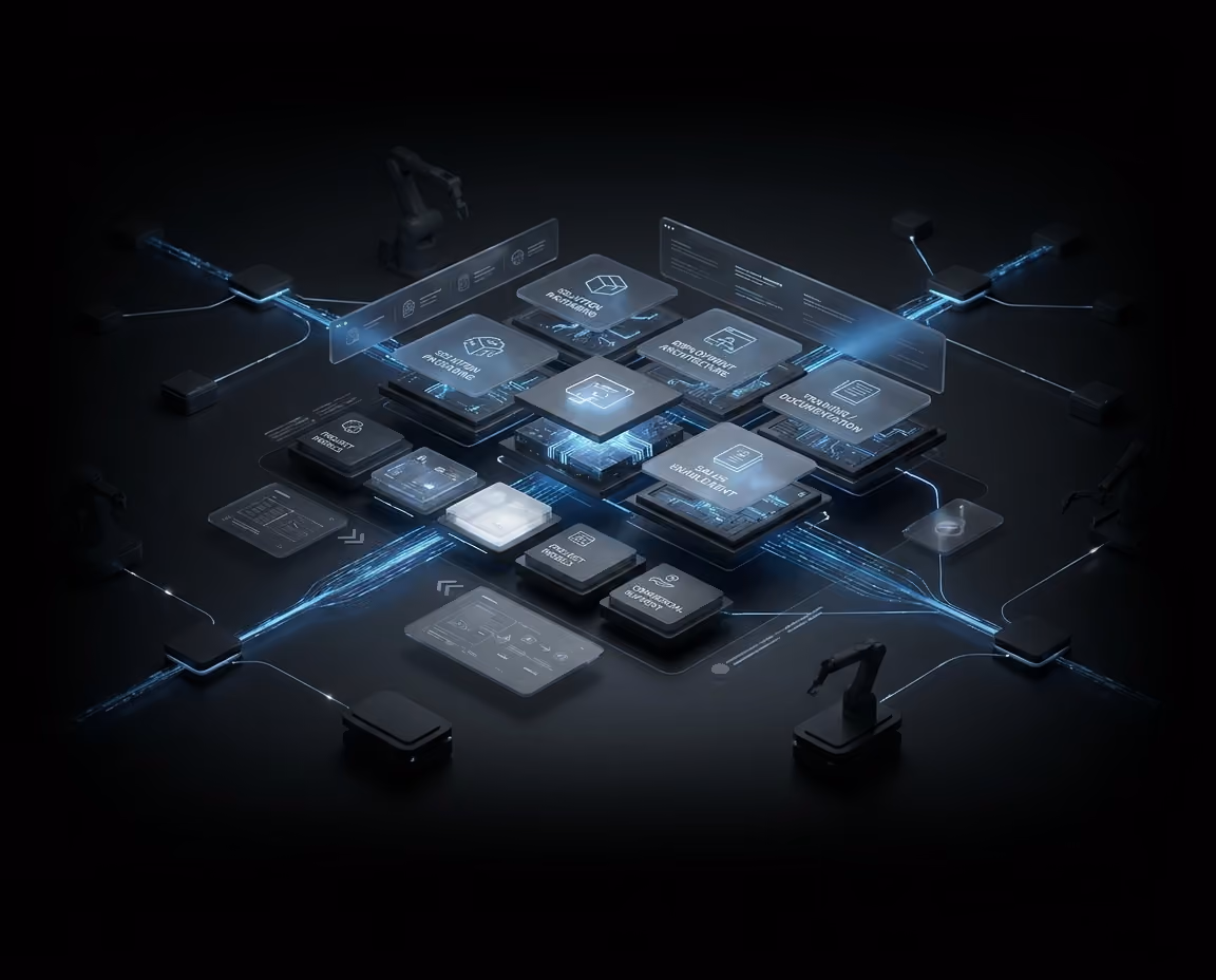 Connected partner enablement network for robotics deployment and support resources.