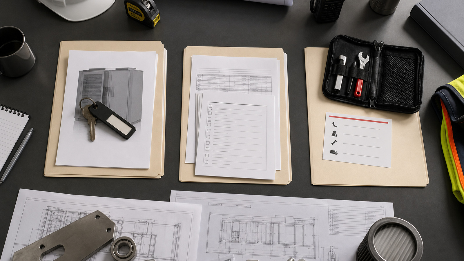 Three procurement work zones compare RaaS, robot purchase and lease responsibilities using shared implementation and service artifacts.