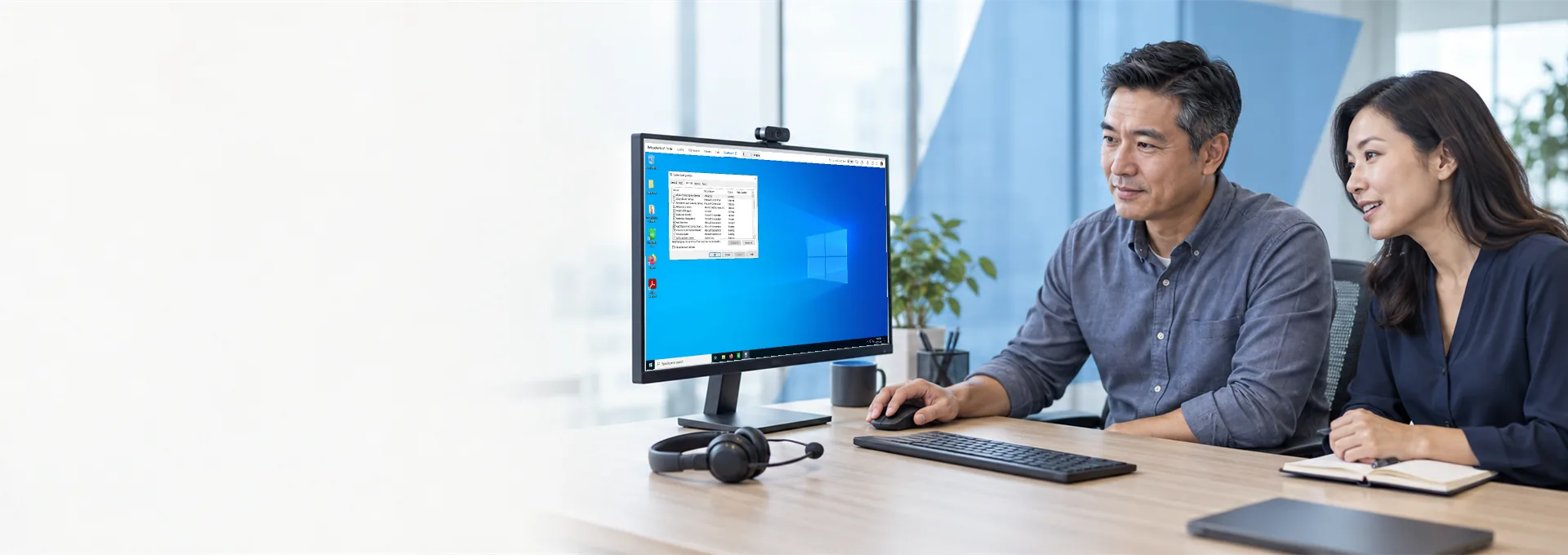 Hands-on product demonstration for prospective customers