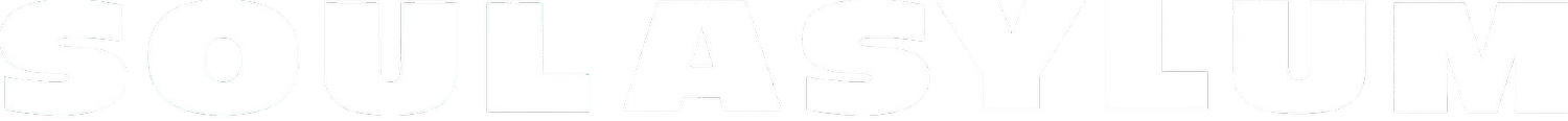 The words SOUL ASYLUM in large white block letters on a black background.