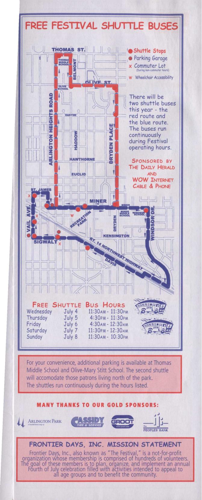 Frontier Days 2007 brochure, page 4