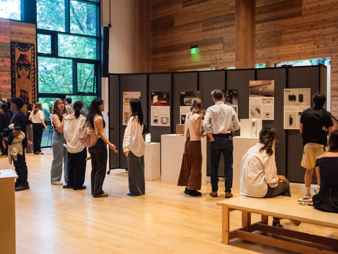 The exhibition at the Intellectual House.