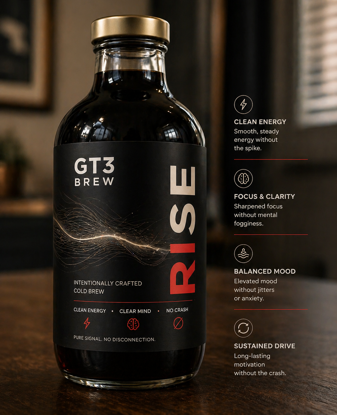 GT3 Brew Rise — Intentionally Crafted Cold Brew