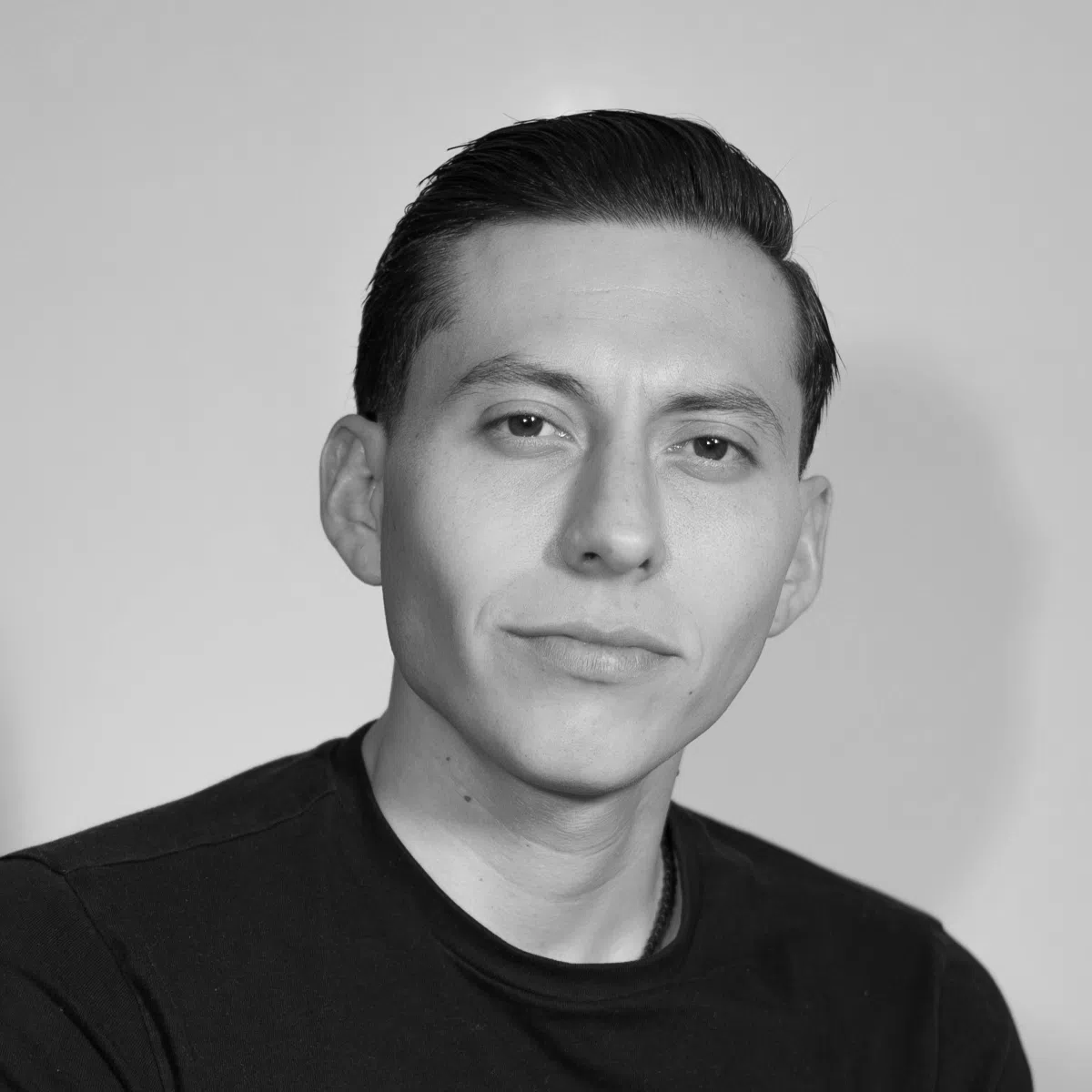 A black and white member photo