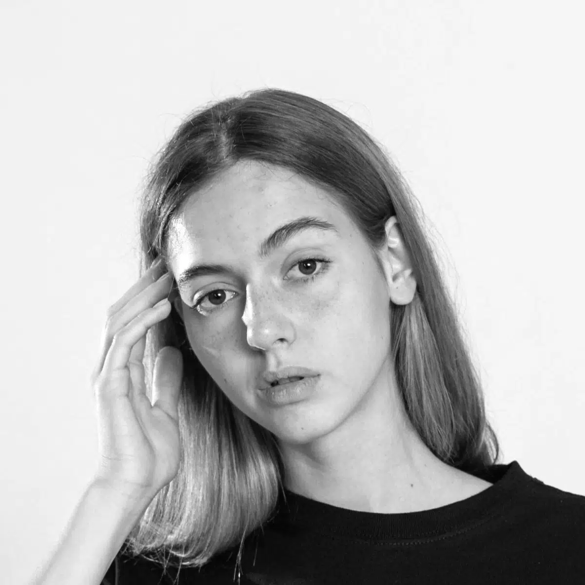 A black and white member photo