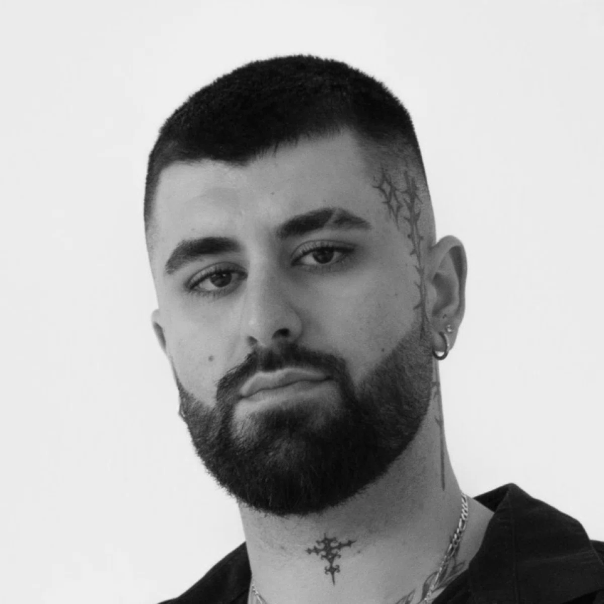 A black and white member photo
