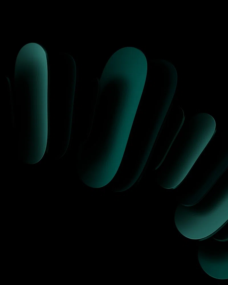 Dark background abstract with green pattern