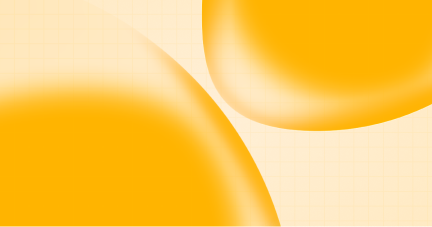 Decorative imagery using Pontil's brand colour and visuals