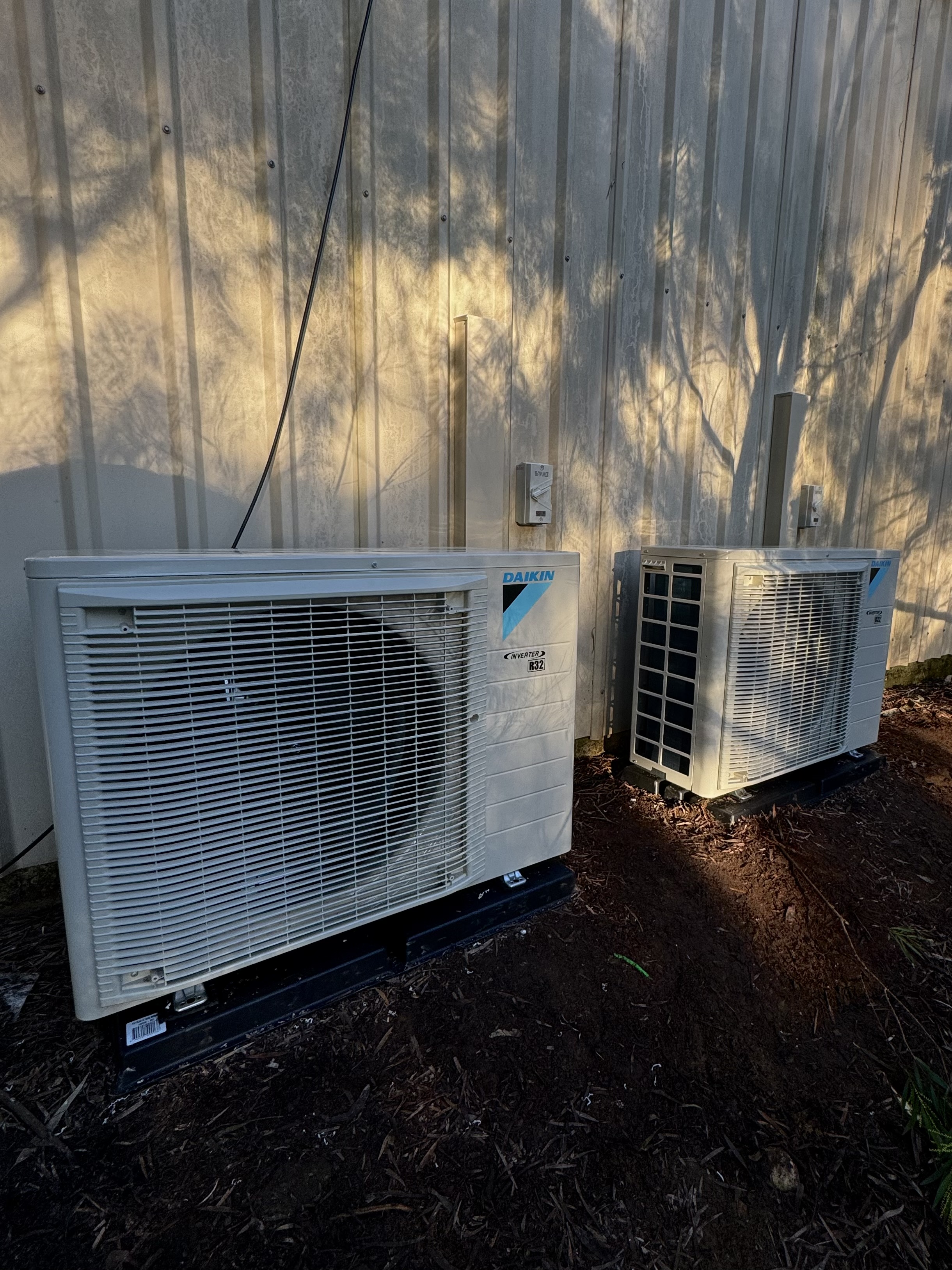 image of water heater installation (for a plumbing service)