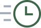 a clock with a green circle