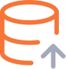 a logo of a database