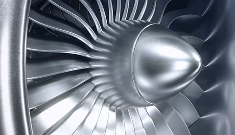 Photo d'un turbo moteur.
