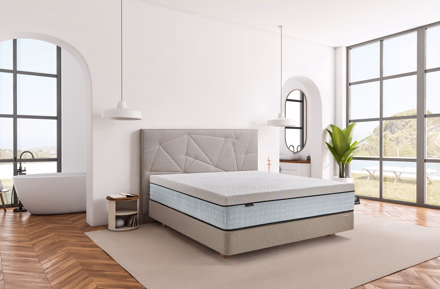 Matelas Hybrid souple — vue 2