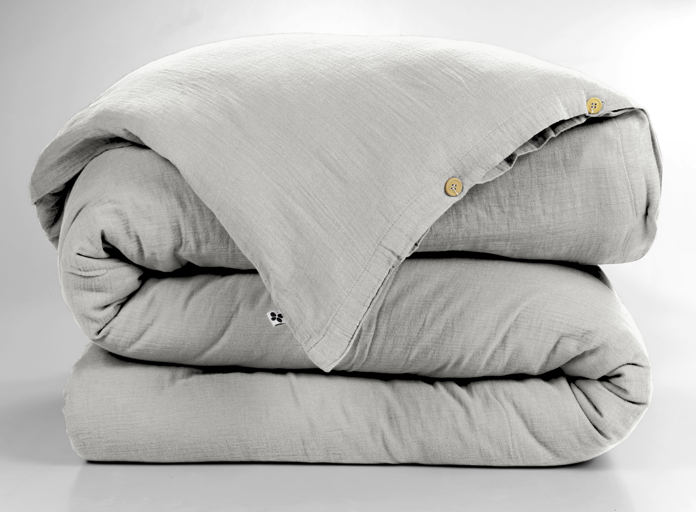 Housse de couette gris nuage — vue 2