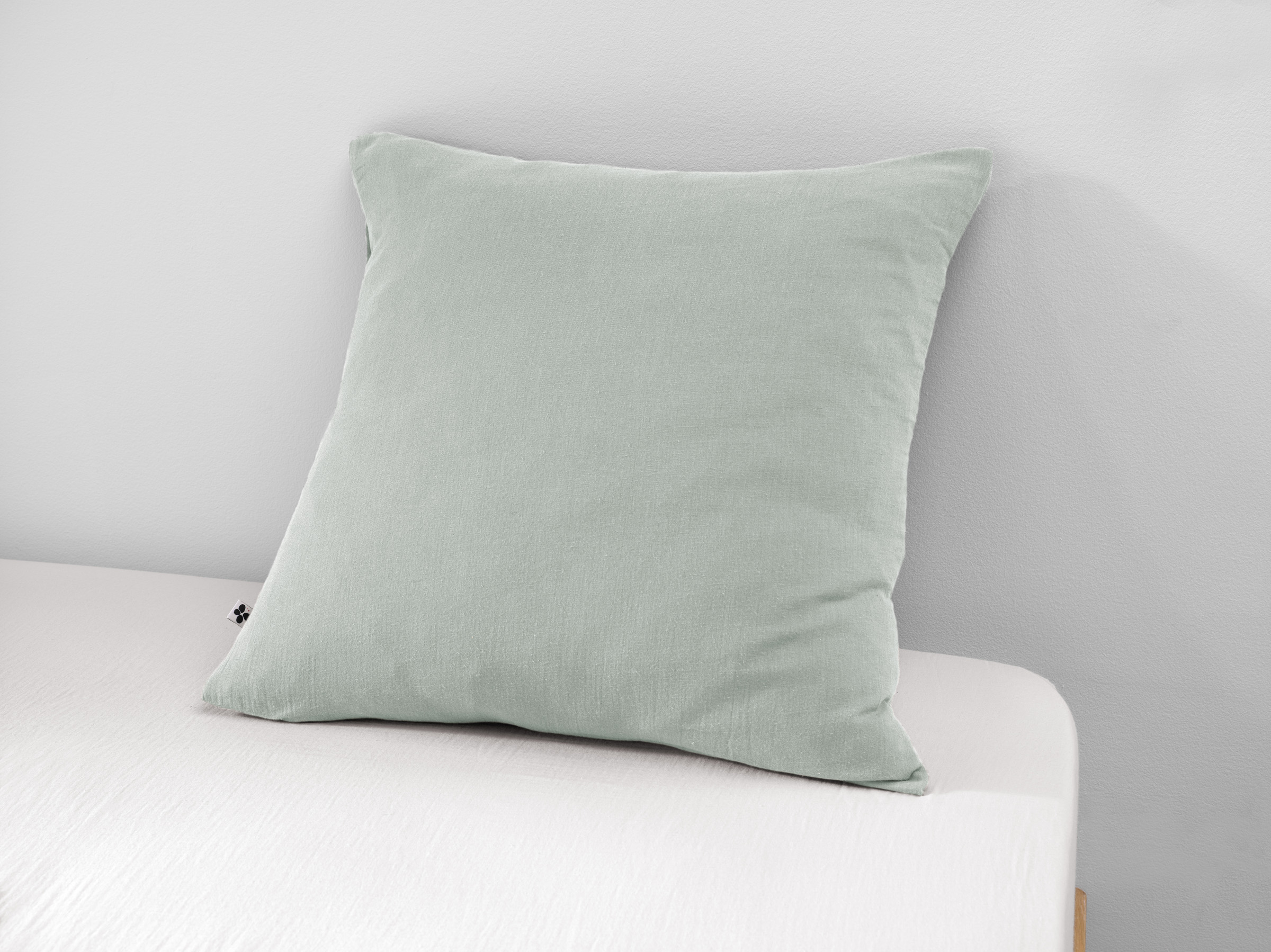 Taie d'oreiller bleu eucalyptus — vue 2