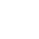 White graduation cap icon on a black background.