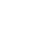White icon of a person with a percentage sign, horizontal bar chart, and a coin with a dollar symbol, representing financial equity or investment.