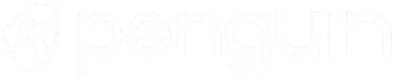 penguin logo white