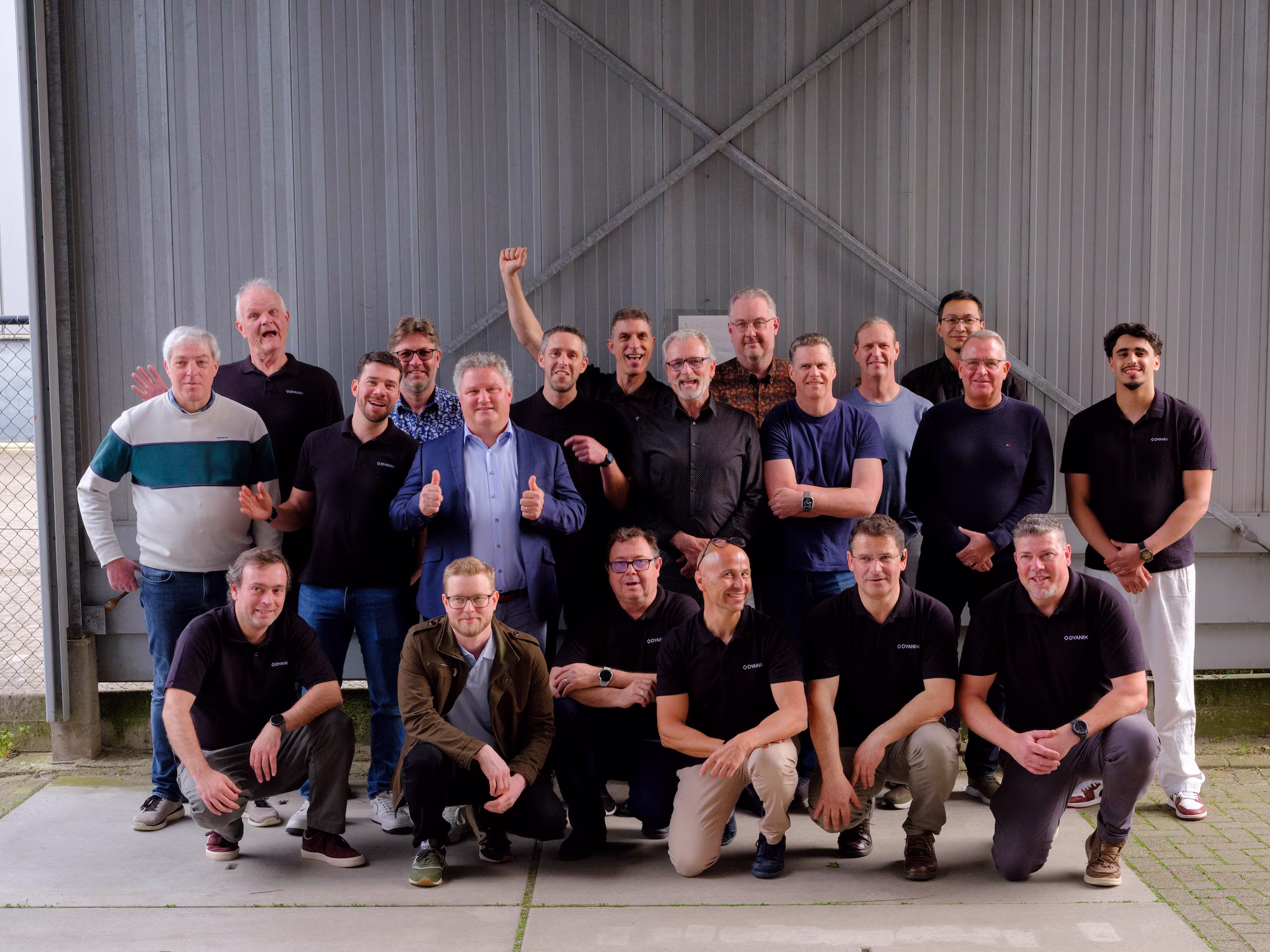 Team picture of Dyanix technical team.