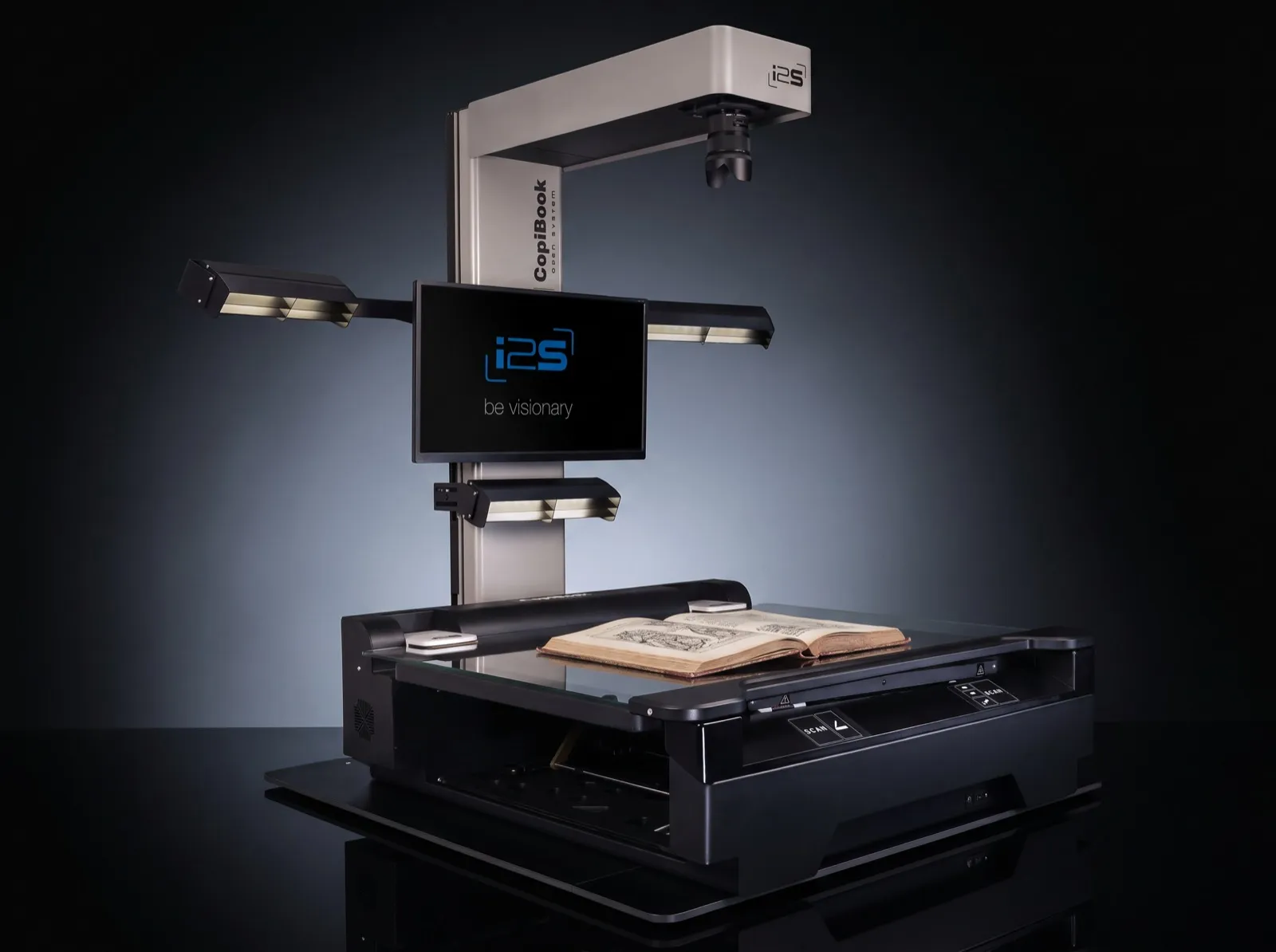 i2S book scanner