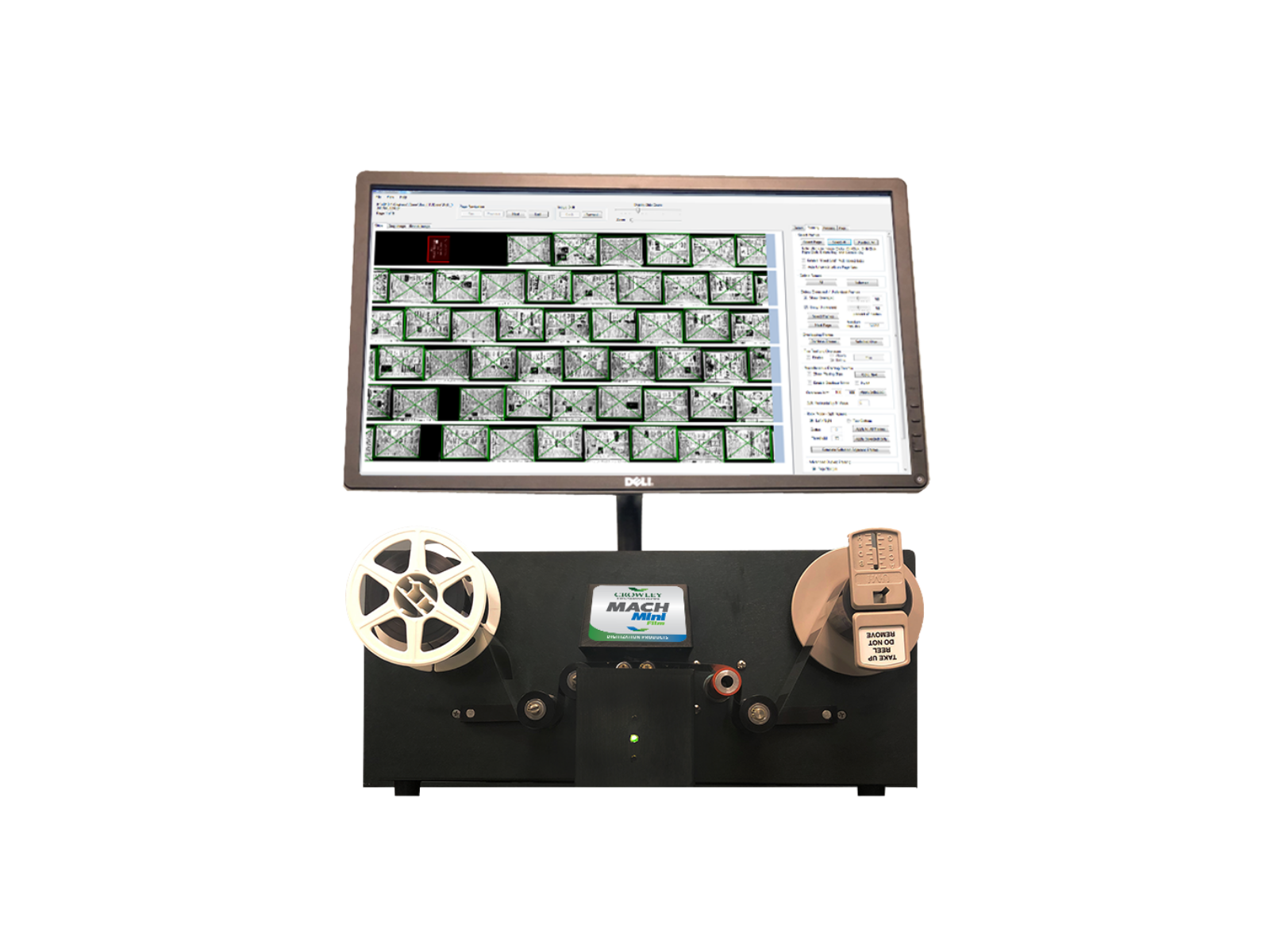 Crowley MACH Mini Film Portable Microfilm Scanner