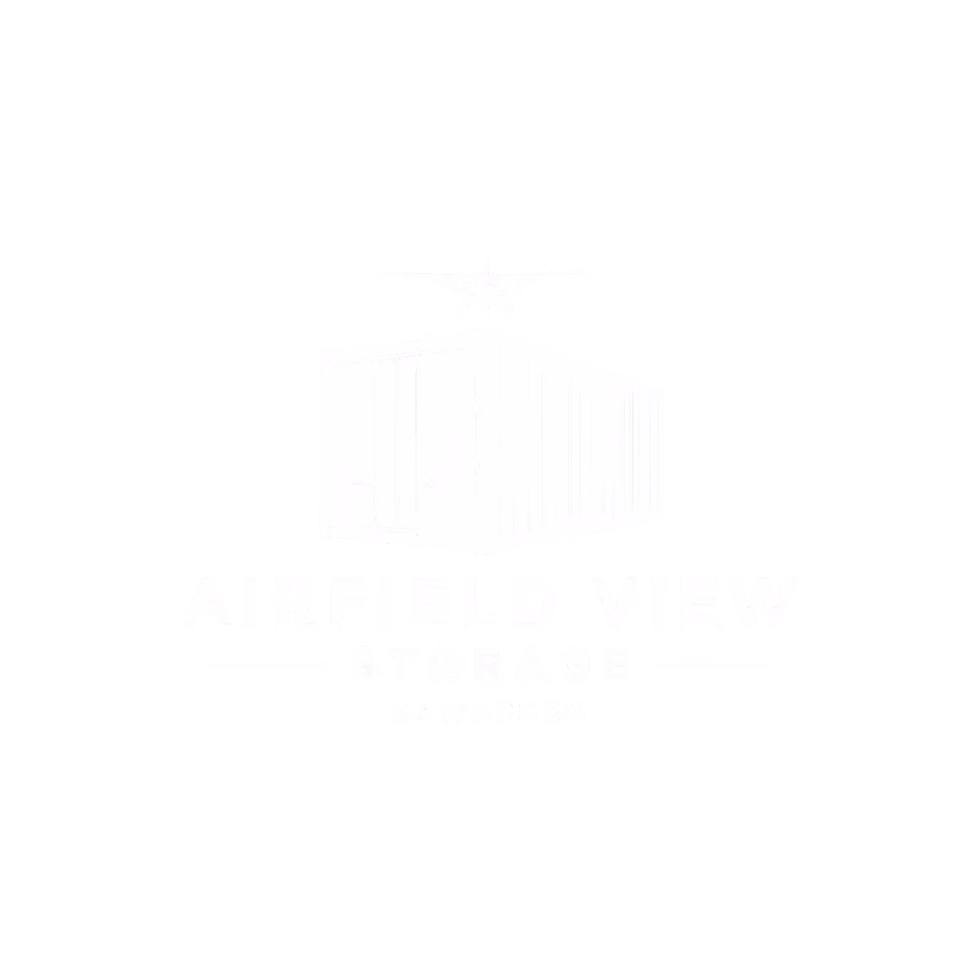 Airfield View Storage Logo