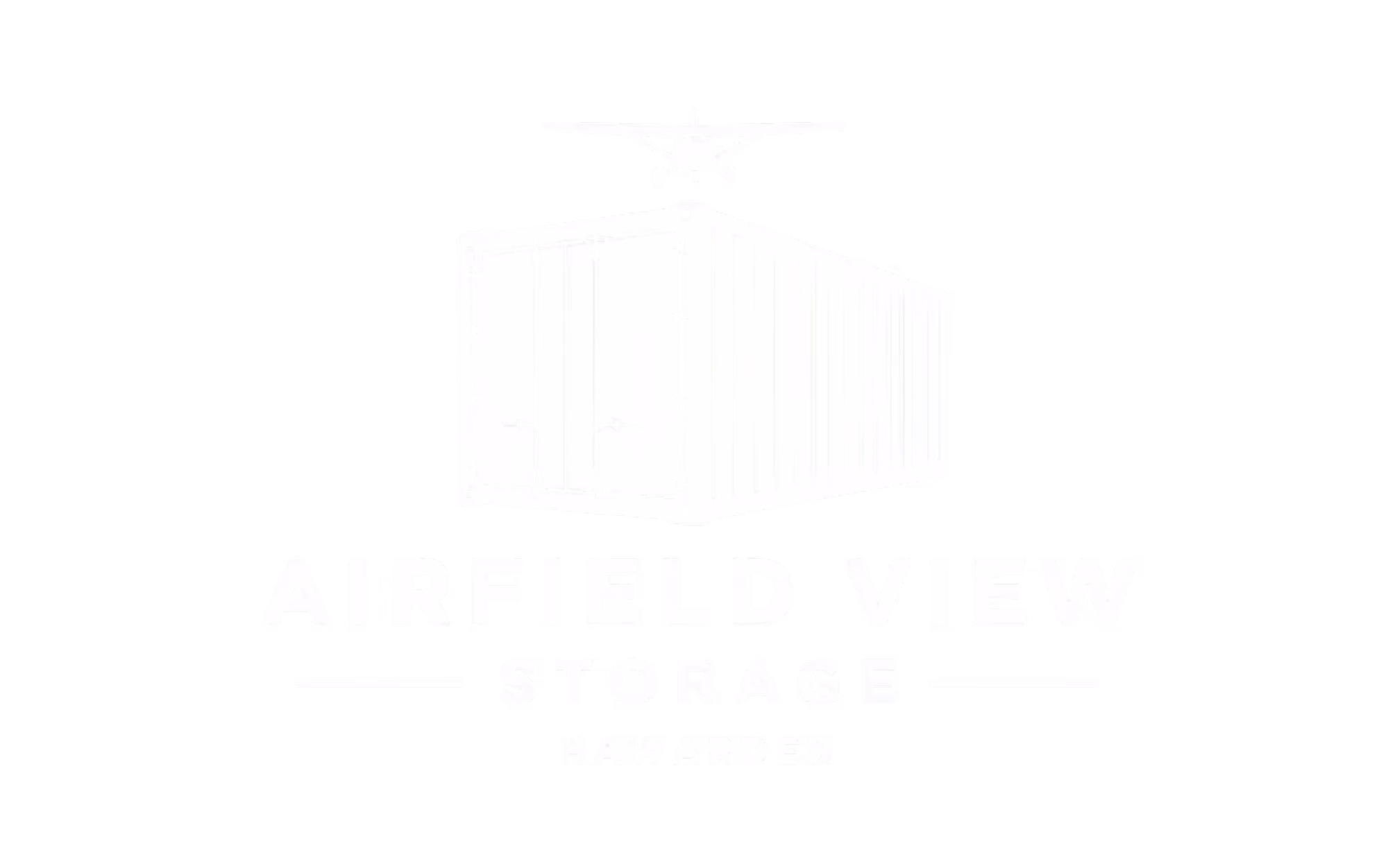 Airfield View Storage Logo