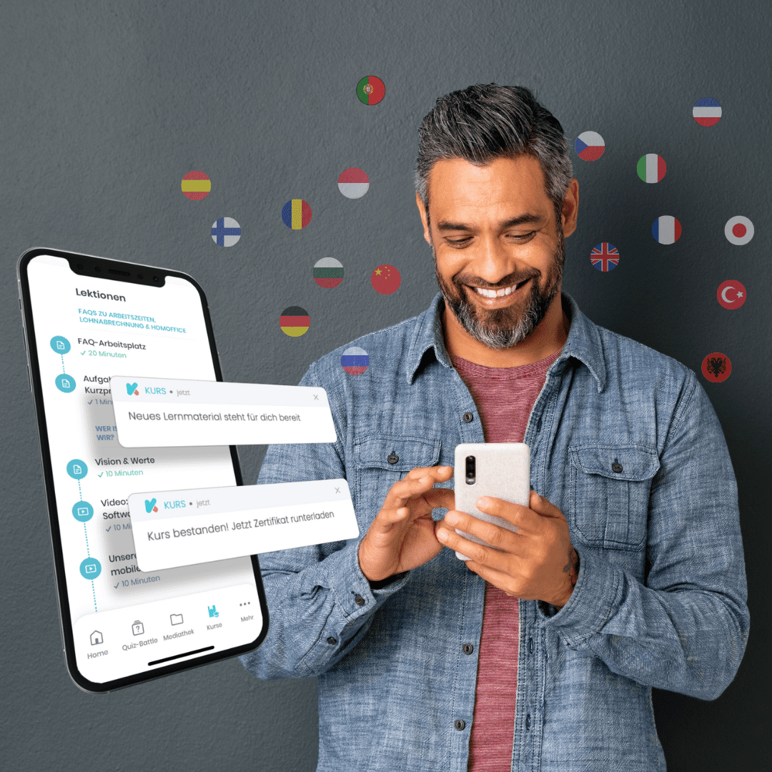 Mehrsprachige E-Learning-Plattform