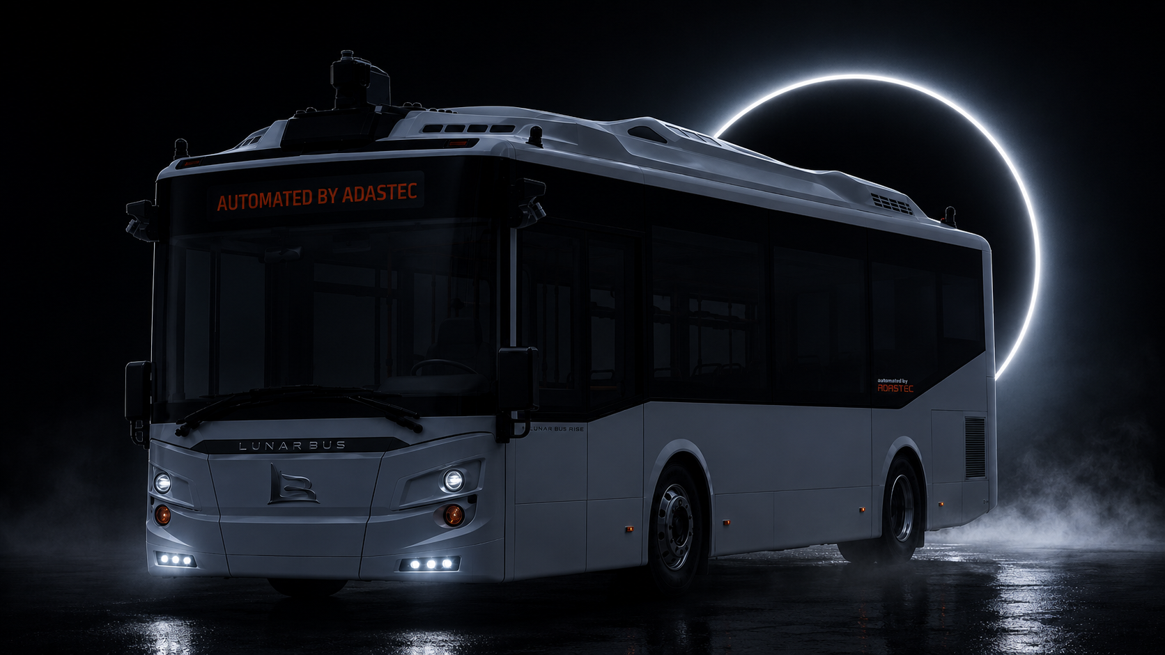 Lunar Rise under the eclipse