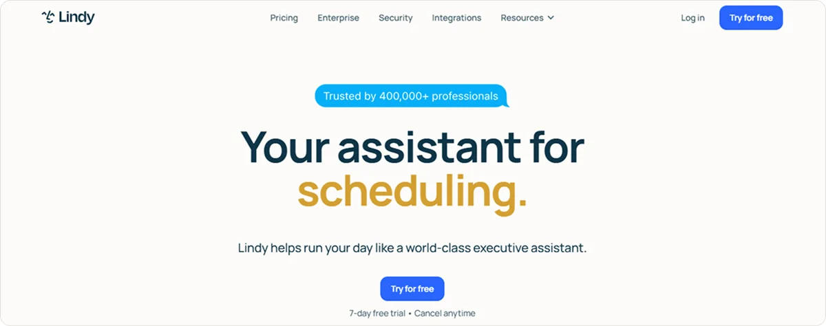 lindy-homepage