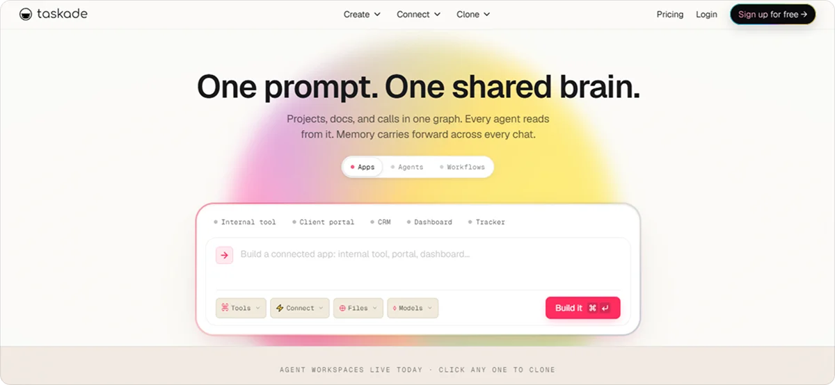 taskade-homepage