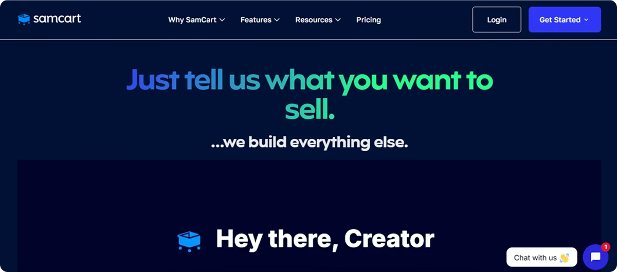 samcart-homepage